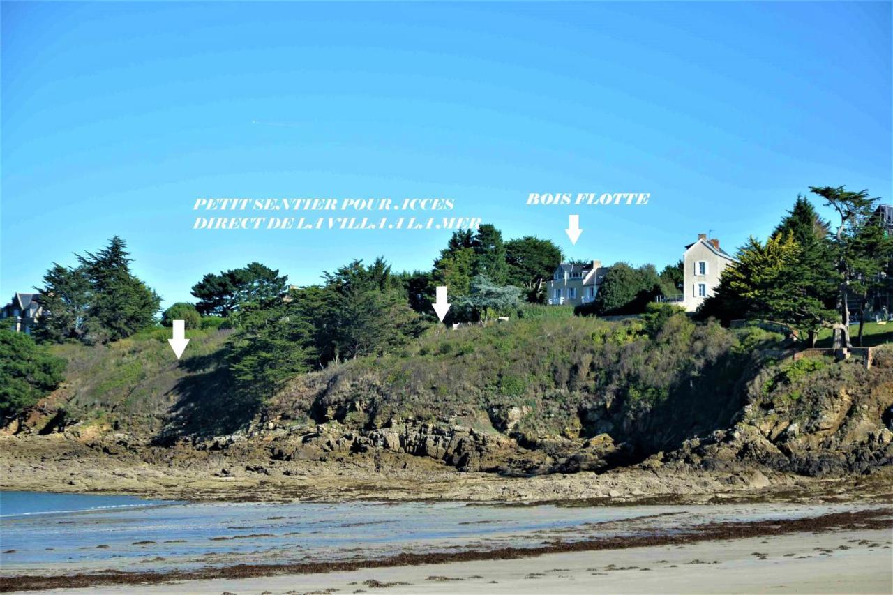 Maison Vue Exeptionnelle Sur La Mer Lancieux Exterior foto